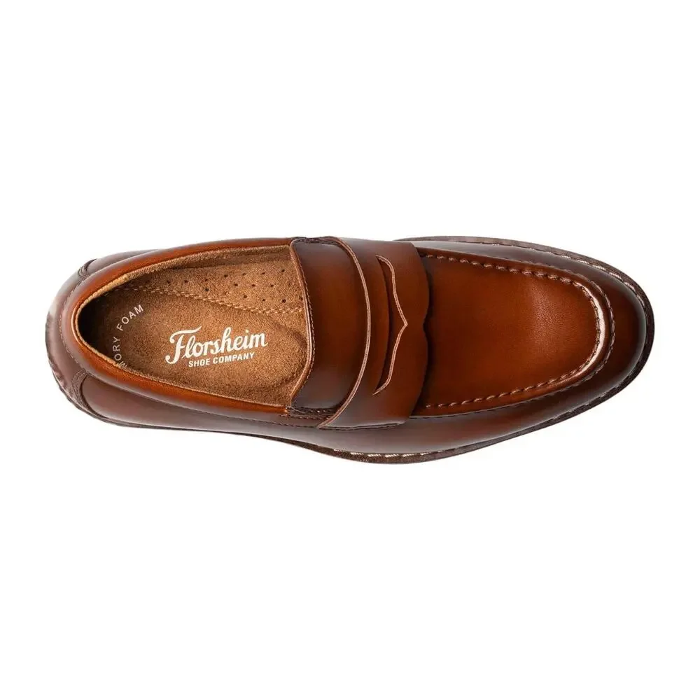 FLORSHEIM KIDS MENS RUCCI PENNY LOAFER JR. (TODDLER/LITTLE KID/BIG KID)COGNAC 3